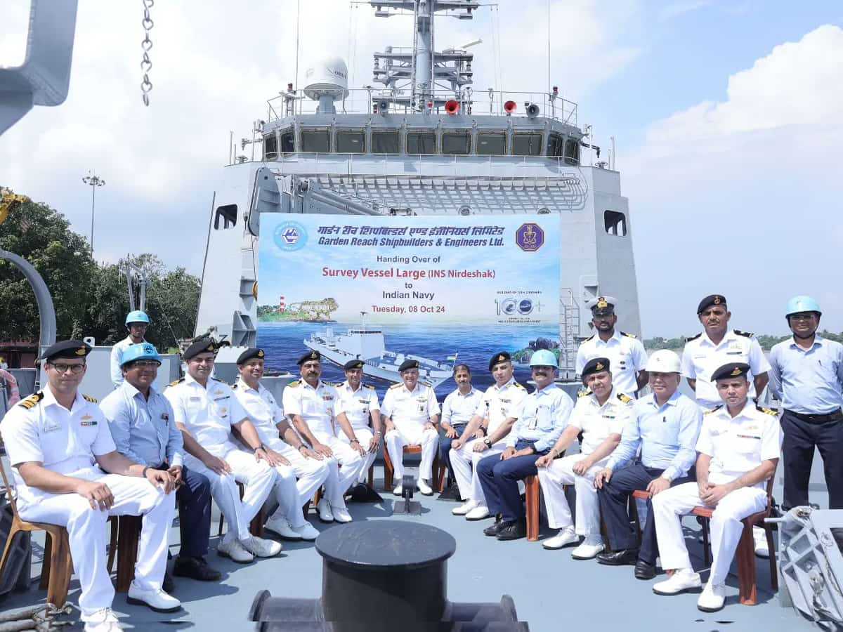 Defence PSU Stock in Focus: Company delivers second survey vessel to Indian Navy Kolkata | 103% return in 1 year