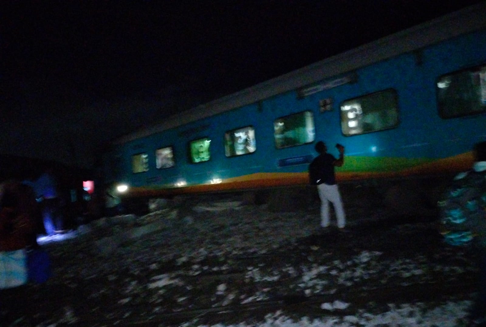 Train Accident in Tamil Nadu: Bagmati Express train collides with stationary goods carrier; rescue & relief work underway