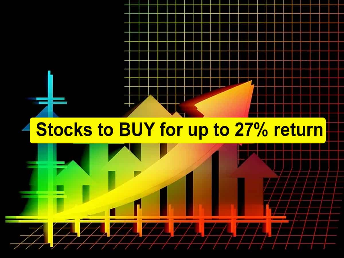 Stocks to BUY for up to 27% return: Brokerage bullish on these 4 largecap, 1 midcap scrips - Check targets