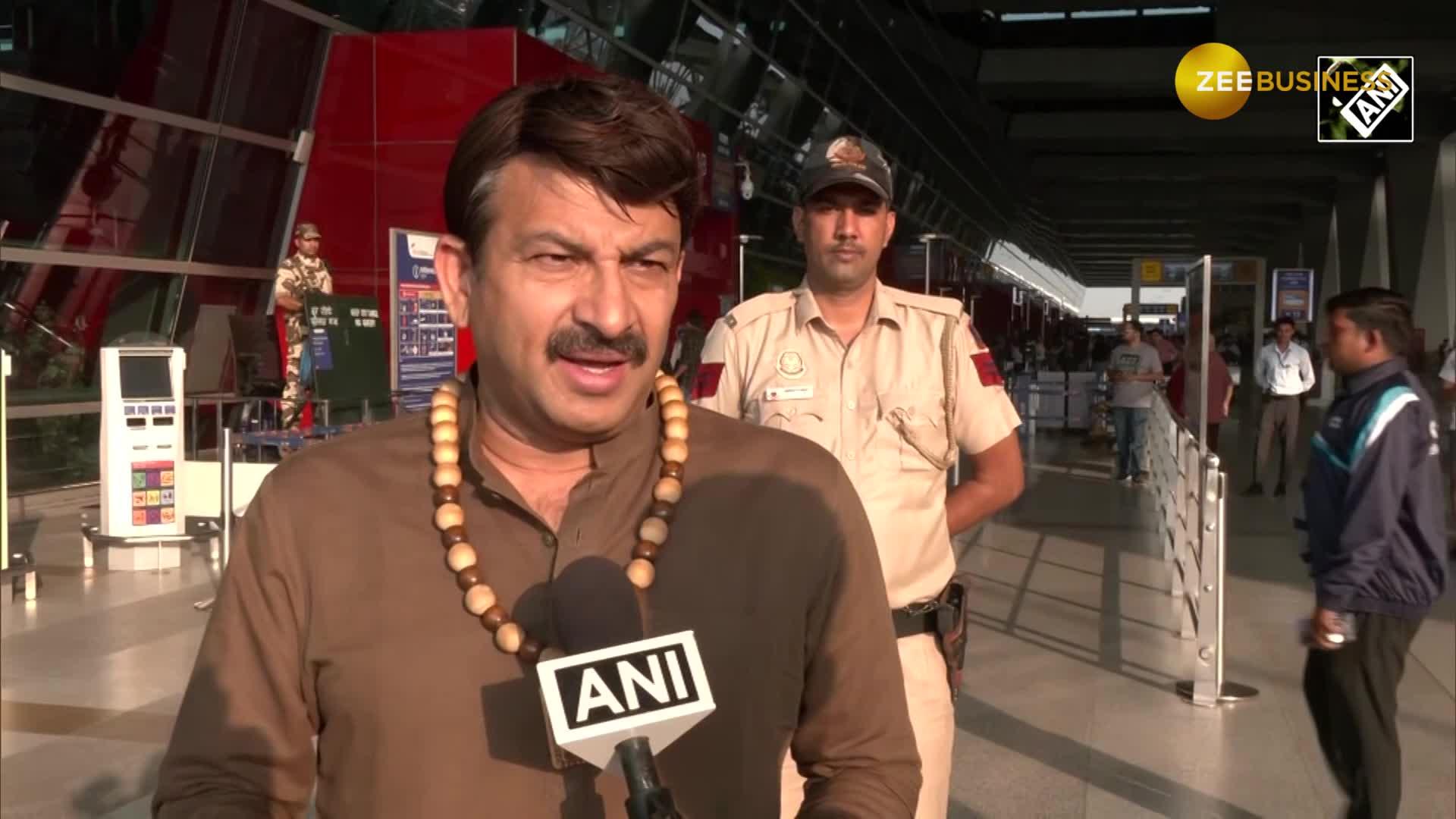BJP's Manoj Tiwari condemns AAP’s inaction over worsening air quality in Delhi