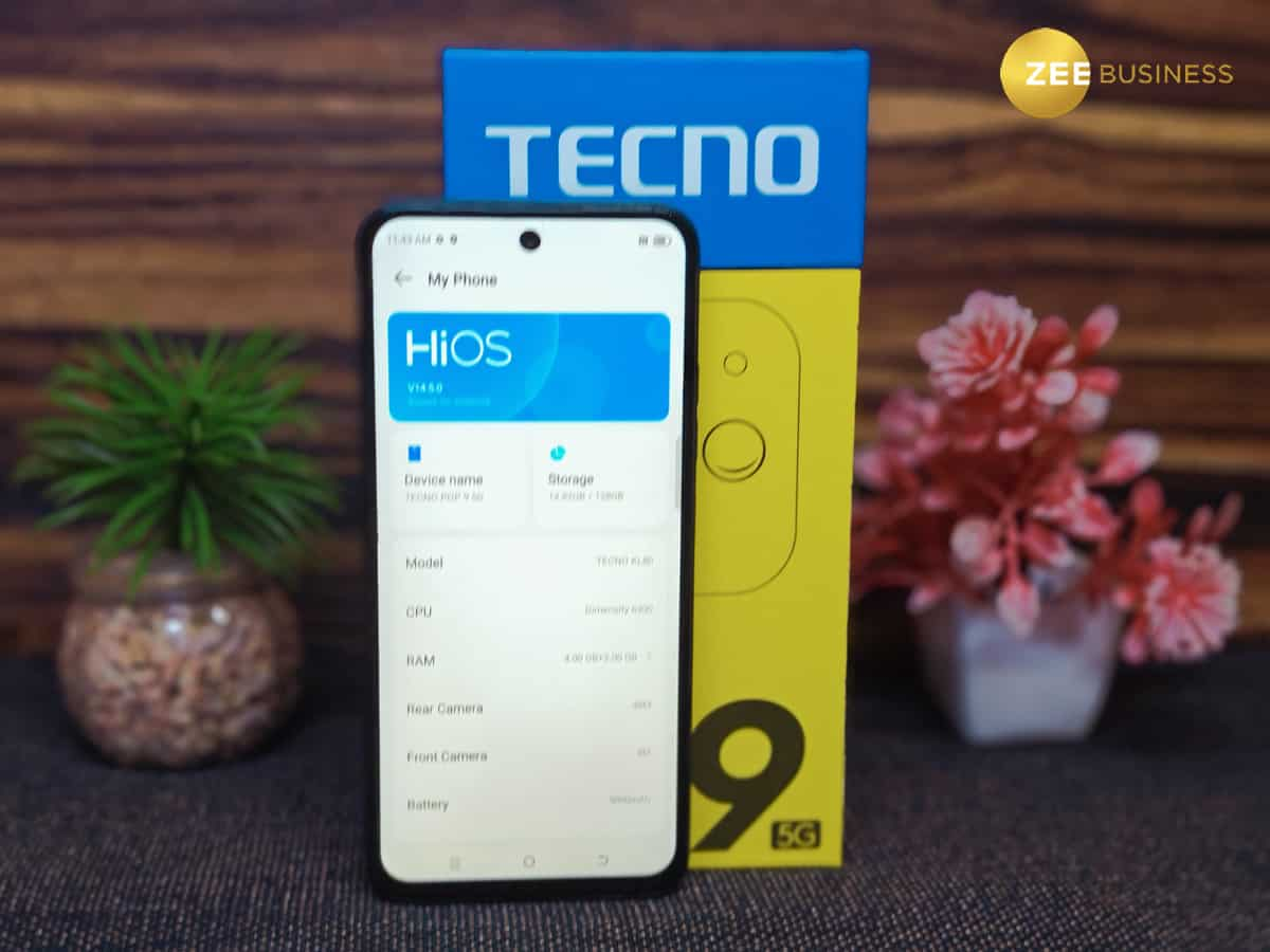 Tecno POP 9 5G Review: Performance and software