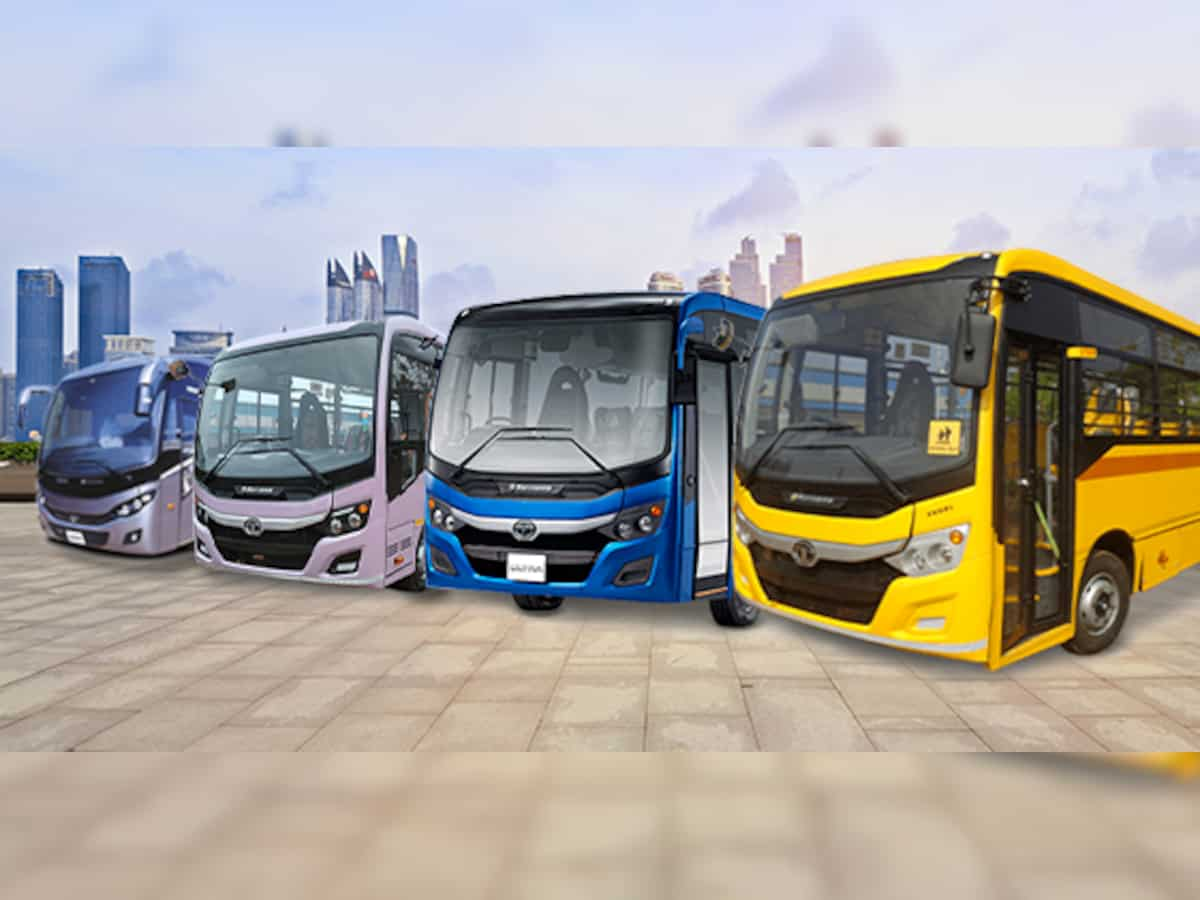 Tata Motors bags 1,000 bus deal in UP; shares off intraday low