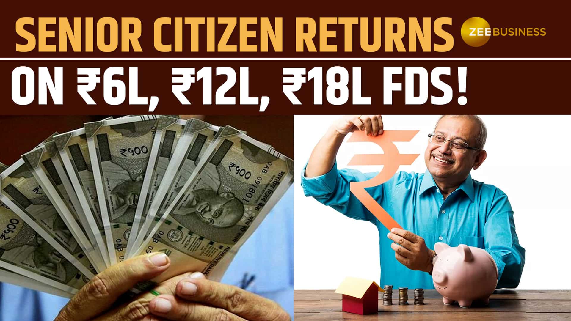 What senior citizens can get on Rs 6 lakh, Rs 12 lakh and Rs 18 lakh investment in Amrit Vrishti FDs