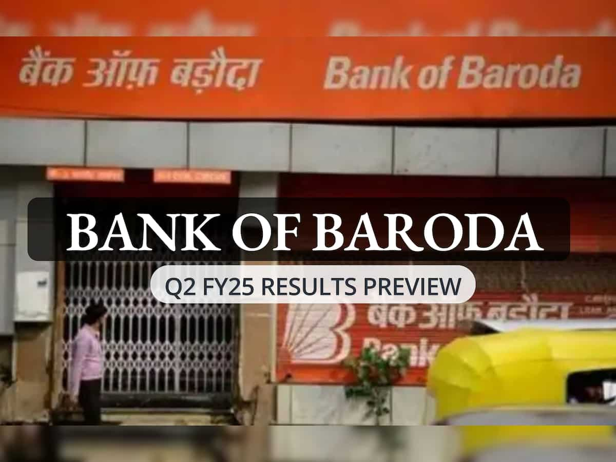 Bank of Baroda Q2 FY25 Results Preview: PSU lender likely to register 3% rise in profit; interest income may expand 9%