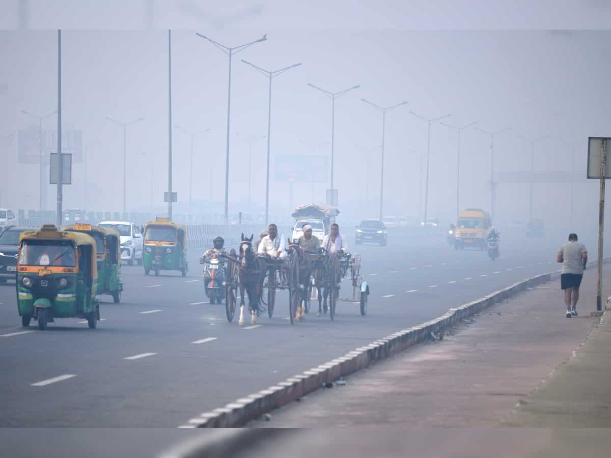 Delhi's air quality improves to 'poor', night temperature settles at 19.2 degrees Celsius