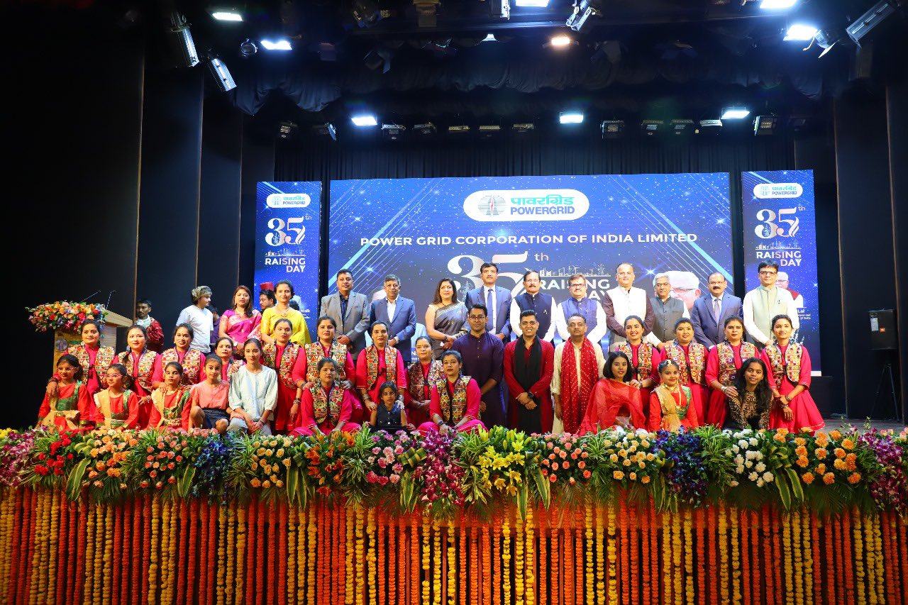 POWERGRID celebrates its 35th Raising Day