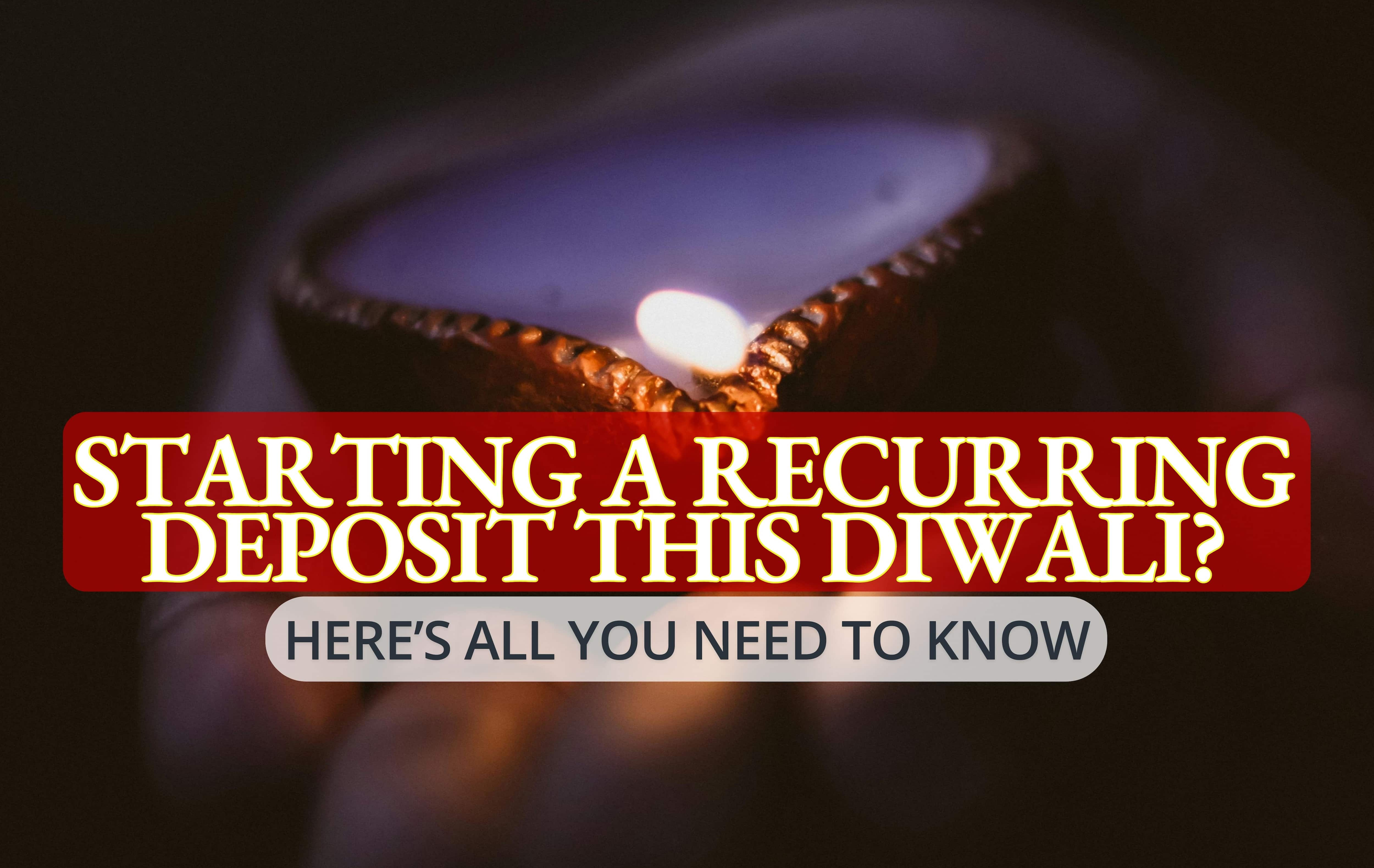 Opening RD account this Diwali? SBI, Canara, other PSU banks, Post Office pay these returns on Rs 1,000, Rs 7,000, Rs 21,000 monthly investments now