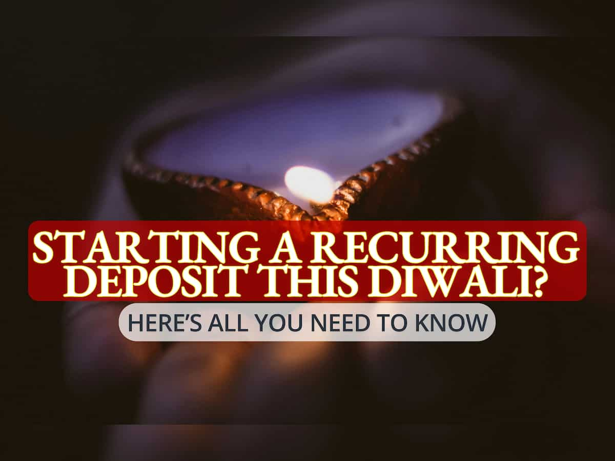 Opening RD account this Diwali? Learn how Rs 1,000, Rs 7,000, Rs 21,000 monthly deposits grow at SBI, Canara Bank, Post Office with examples