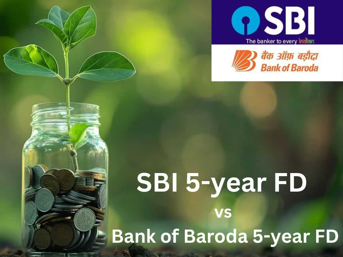 SBI 5-year FD vs Bank of Baroda 5-year FD: What will senior and general citizens get on Rs 8 lakh investment in each FD