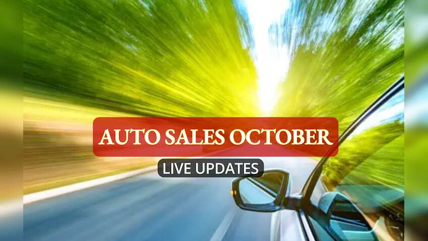 Car, Motorcycle, EV & CV Sales October HIGHLIGHTS: Maruti Suzuki, Tata Motors, M&M, Hyundai Motor, Bajaj Auto, TVS Motor, other auto makers release monthly sales reports; Baleno maker's domestic PV sales fall 5% 