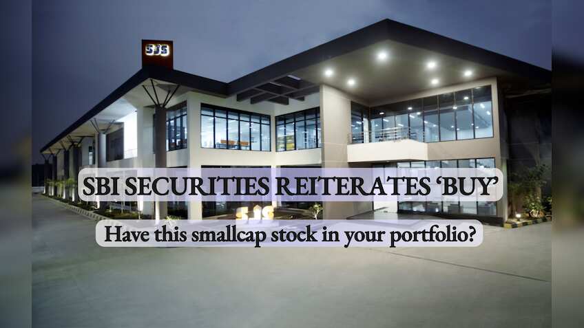 SBI Securities has 'buy' call on this smallcap stock; target price implies 19% upside