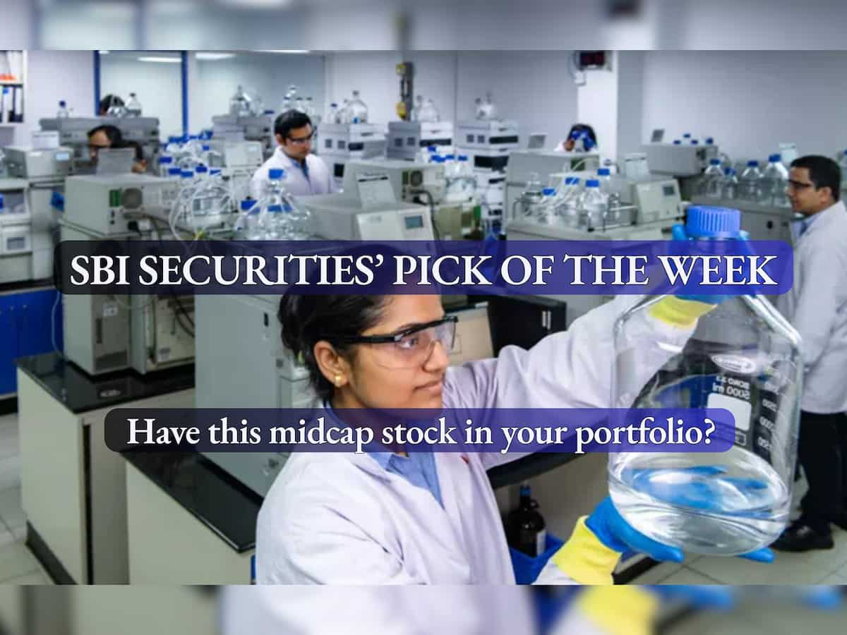 Up 73% in 1 year, this midcap stock is SBI Securities' pick of the week; note down 12-month target 