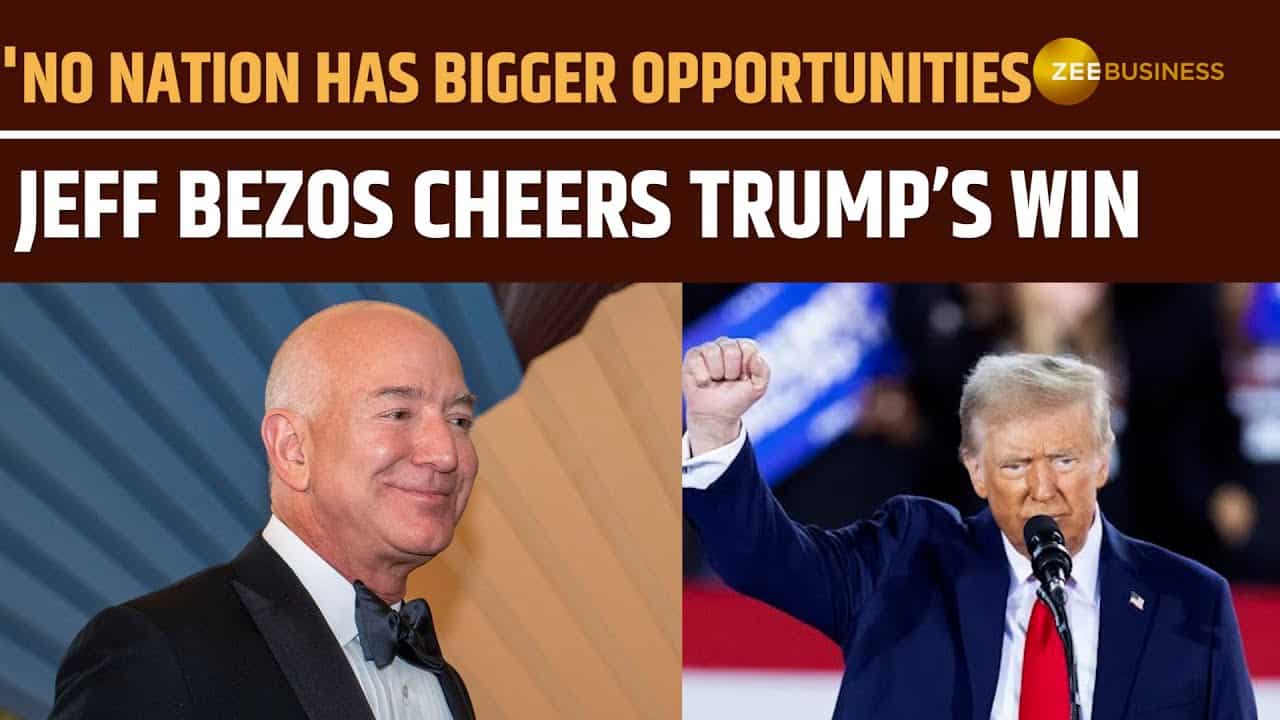 Bezos Comments on Trump's 2024 Presidential Win