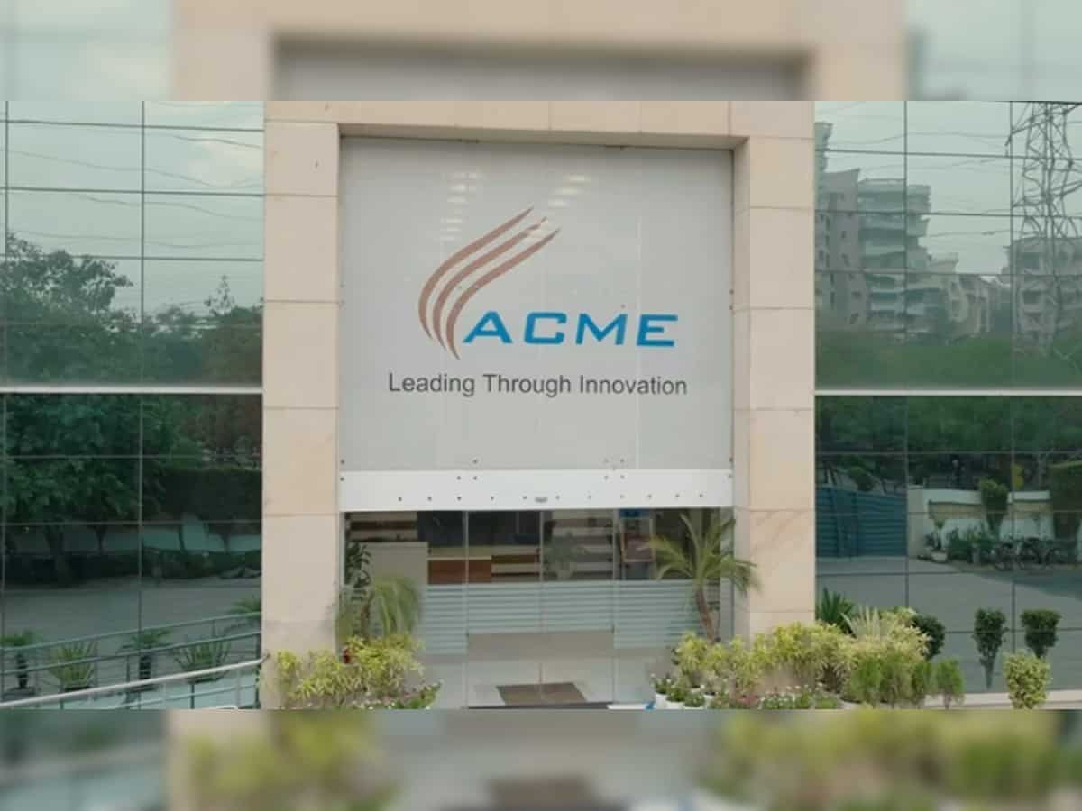 ACME Solar lists at 13% discount on NSE, BSE; stock disappoints investors