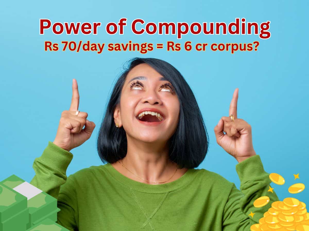SIP Investment: Can Rs 70/day savings help you build Rs 6 crore corpus ...