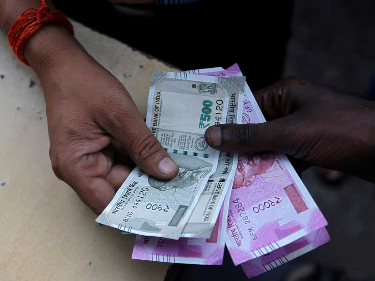 Rupee recovers from record low, gains 8 paise to 84.38 against the US dollar