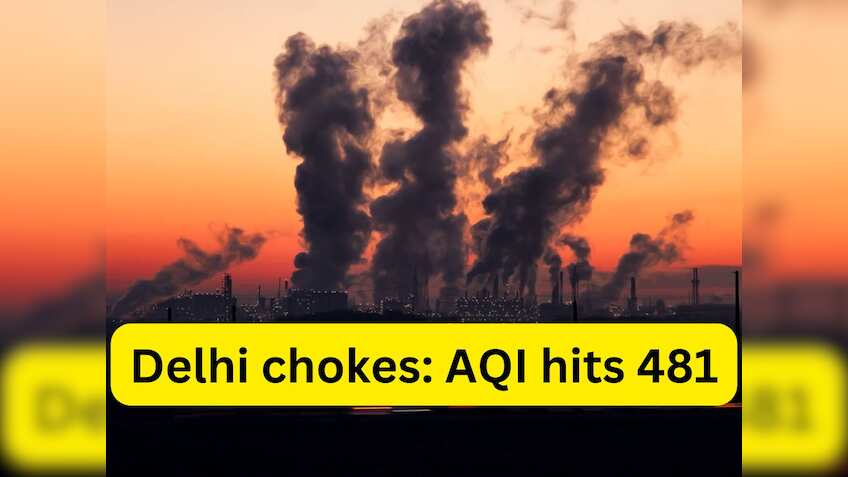 Delhi chokes: AQI hits 481, dense fog and cold to worsen in coming days