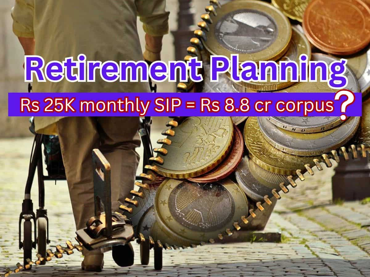 Retirement Planning: In how many years your Rs 25K monthly SIP investment will grow to Rs 8.8 cr | See calculations