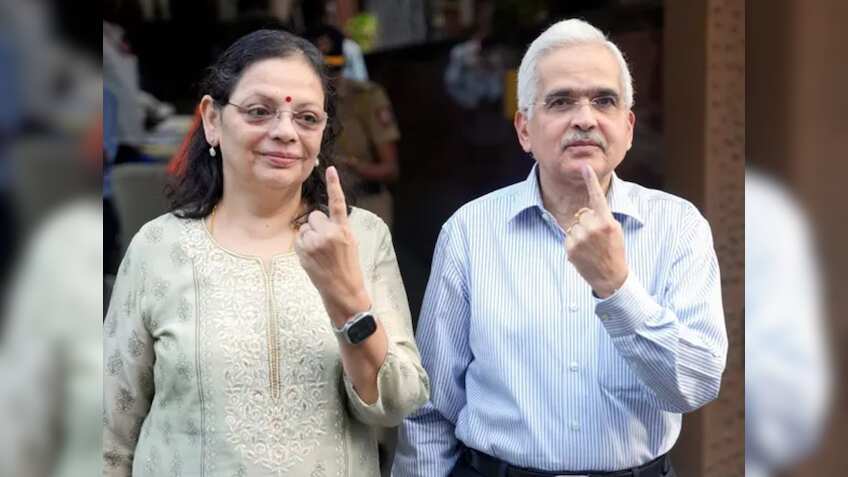 Maharashtra Elections: RBI Governor Shaktikanta Das votes in Mumbai