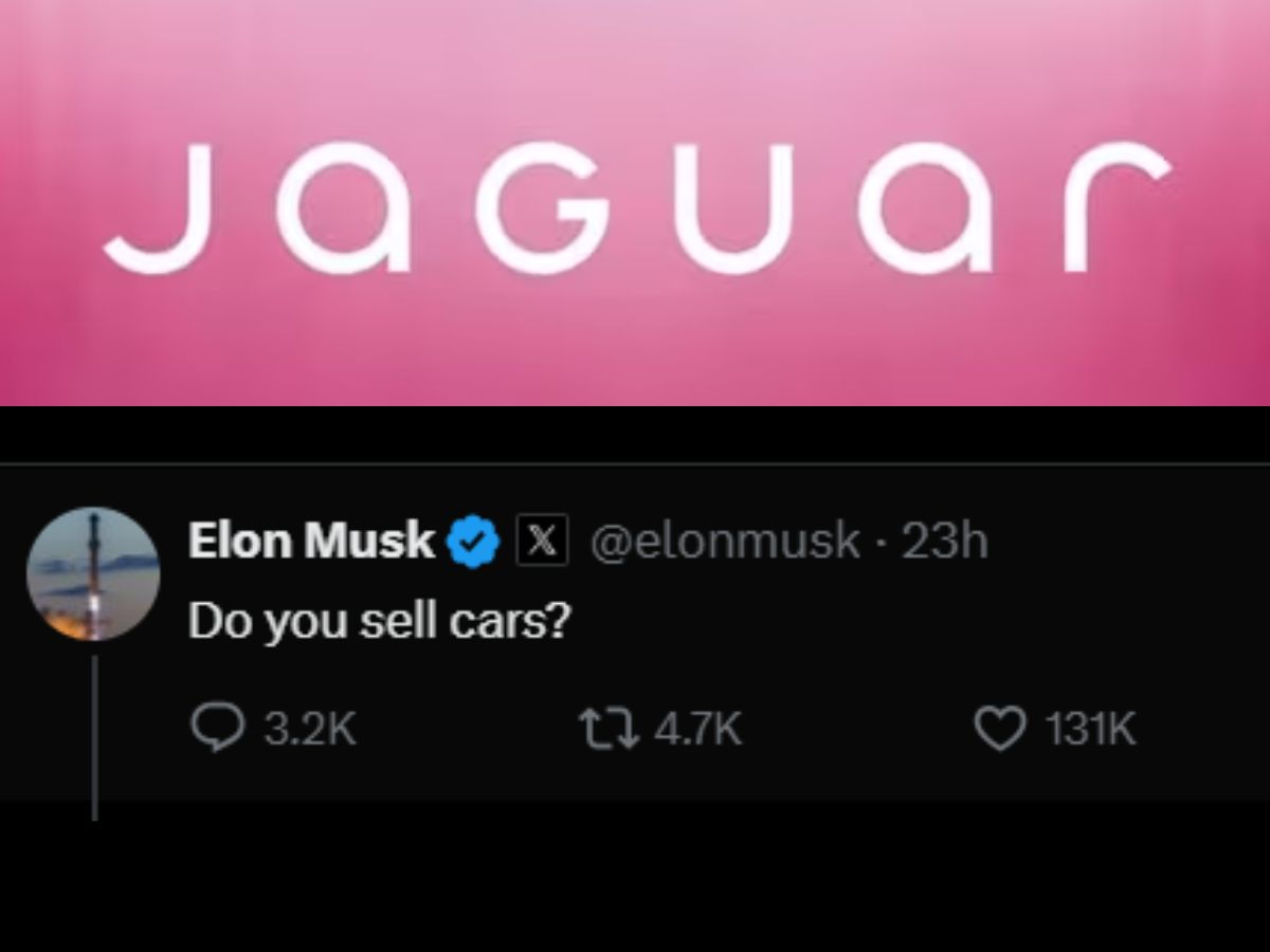 This is how Elon Musk reacted to Jaguar's video clip, and then...