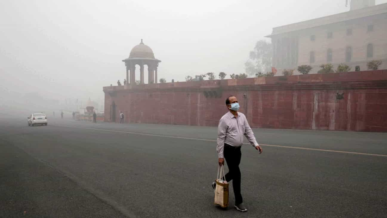 Areas where AQI level remained between 300-400