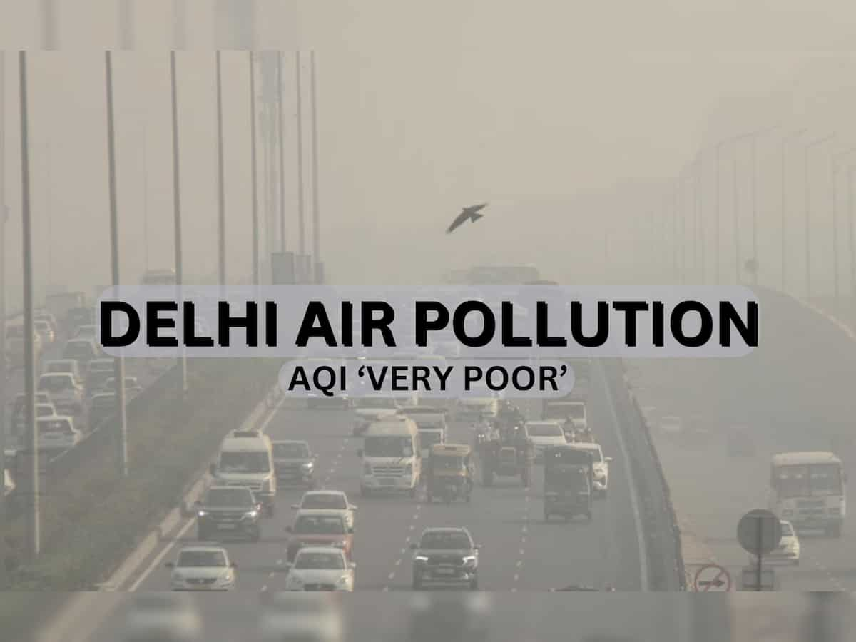 Covered in smog, Delhi struggles with 'very poor' air quality; a summary of NCR AQI readings 