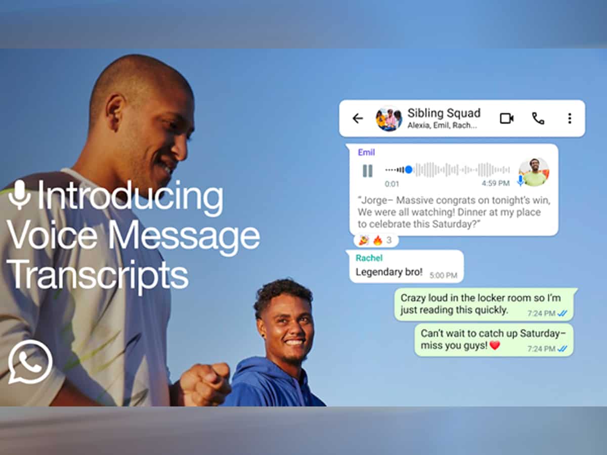 WhatsApp Voice Message Transcripts: Here's how this feature works - Check details 
