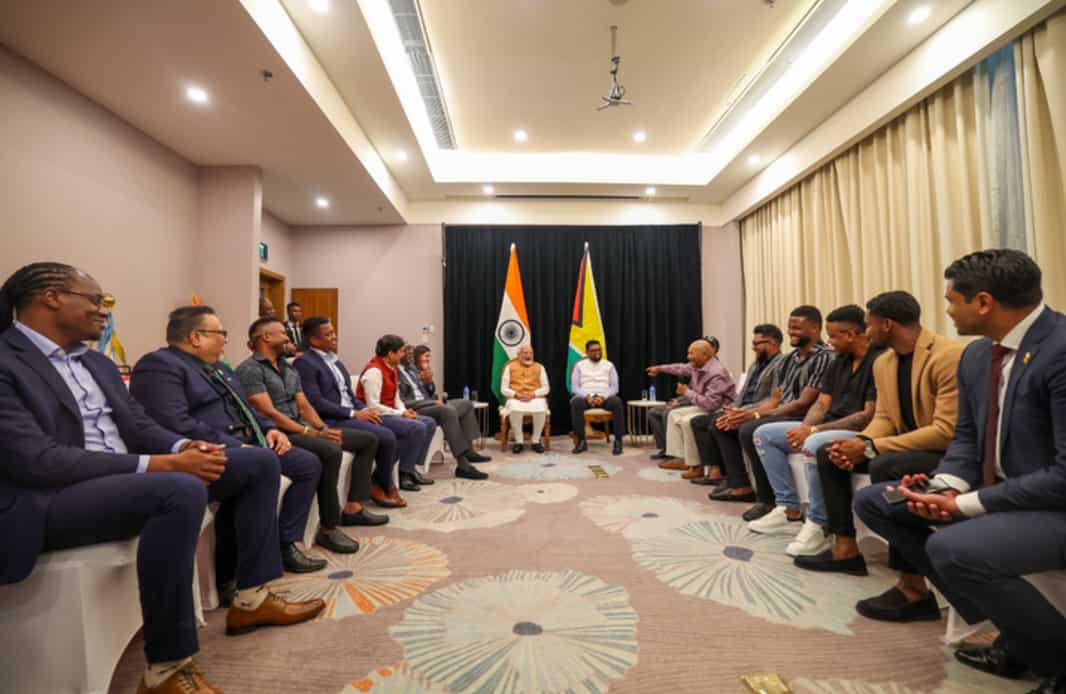 PM Modi meets 31 world leaders during three-nation visit to Nigeria, Brazil and Guyana