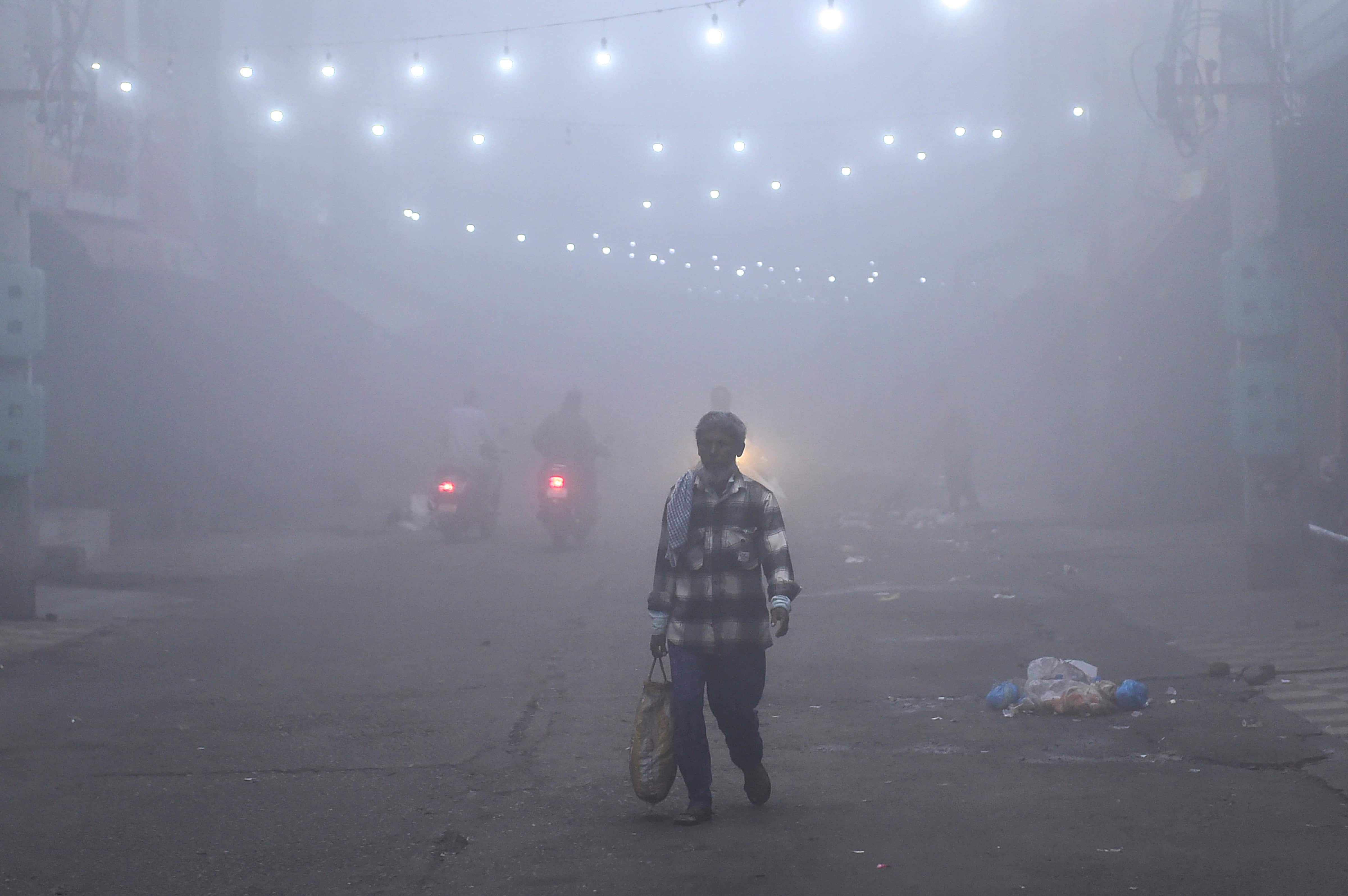 People have been advised to wear masks