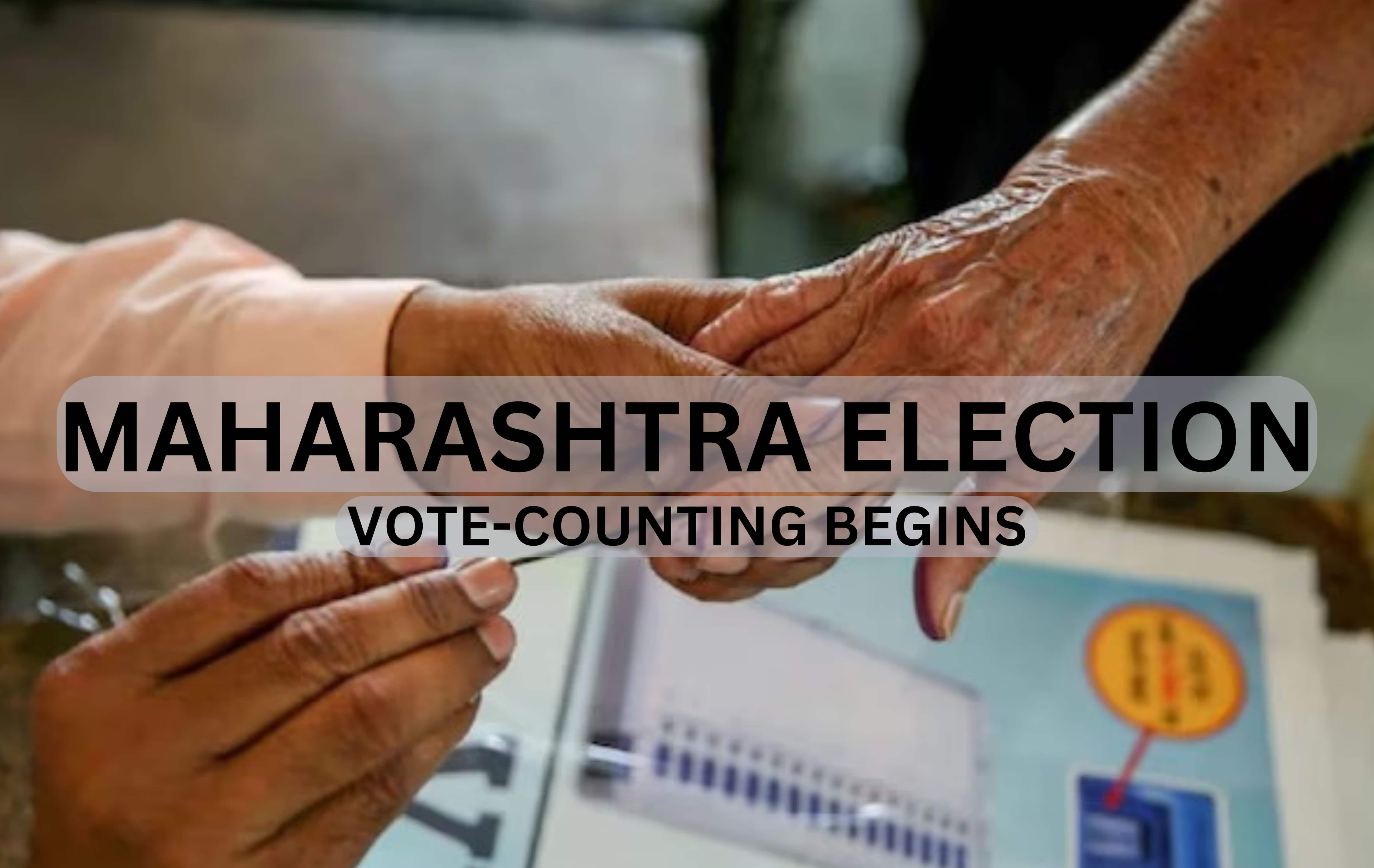 Maharashtra Election Votecounting begins amid tight security, BJP+