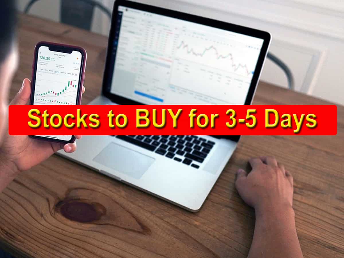 Stocks to BUY for 5 days: 5 Stocks