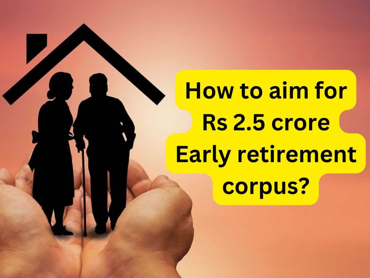 Planning early retirement? How to plan for Rs 2.5 crore corpus starting at ages 25, 30 & 35