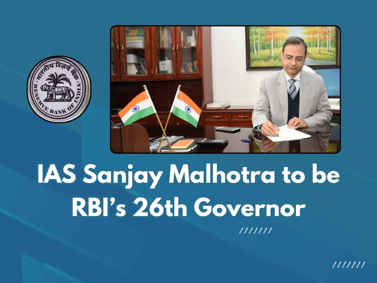 IAS Sanjay Malhotra to be 26th RBI Governor; here's what economists say