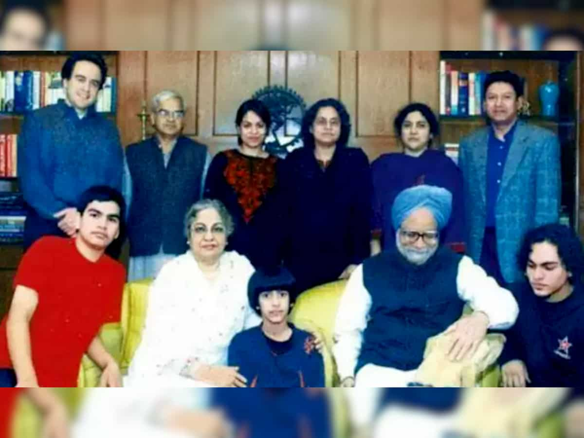 As Ex-Prime Minister Manmohan Singh breathes his last, here's a look at his family