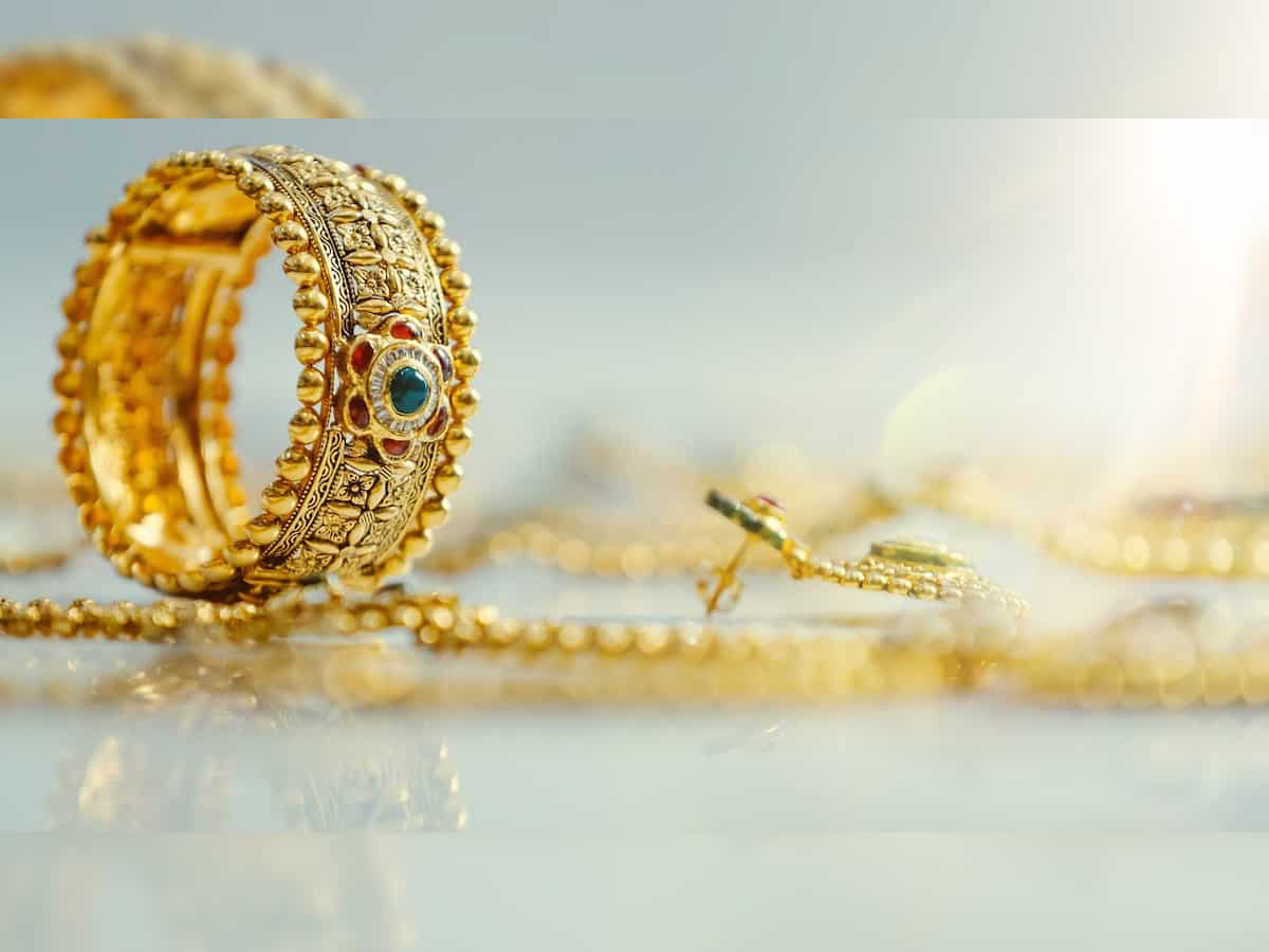 Gold prices today: 24-carat gold rises to Rs 77,740, silver climbs Rs 100