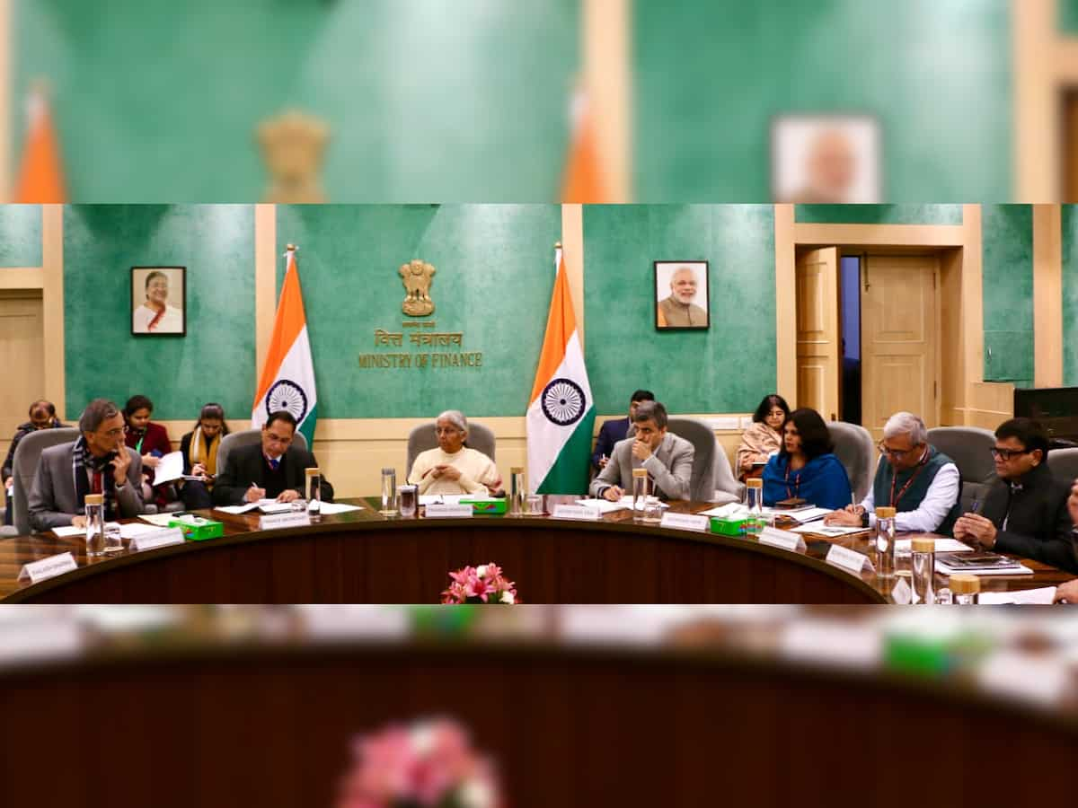 Budget 2025: Finance Minister Nirmala Sitharaman holds pre-budget meeting with health, education sector experts