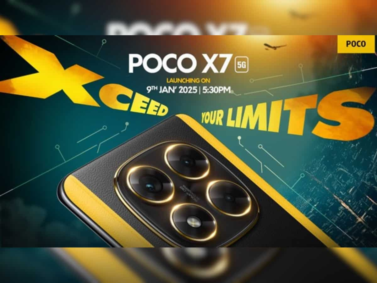 POCO X7 Series set to arrive on January 9 with unmatched performance and innovation