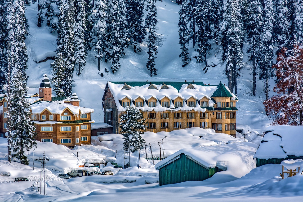 Fresh snowfall in Kashmir brings relief from freezing
