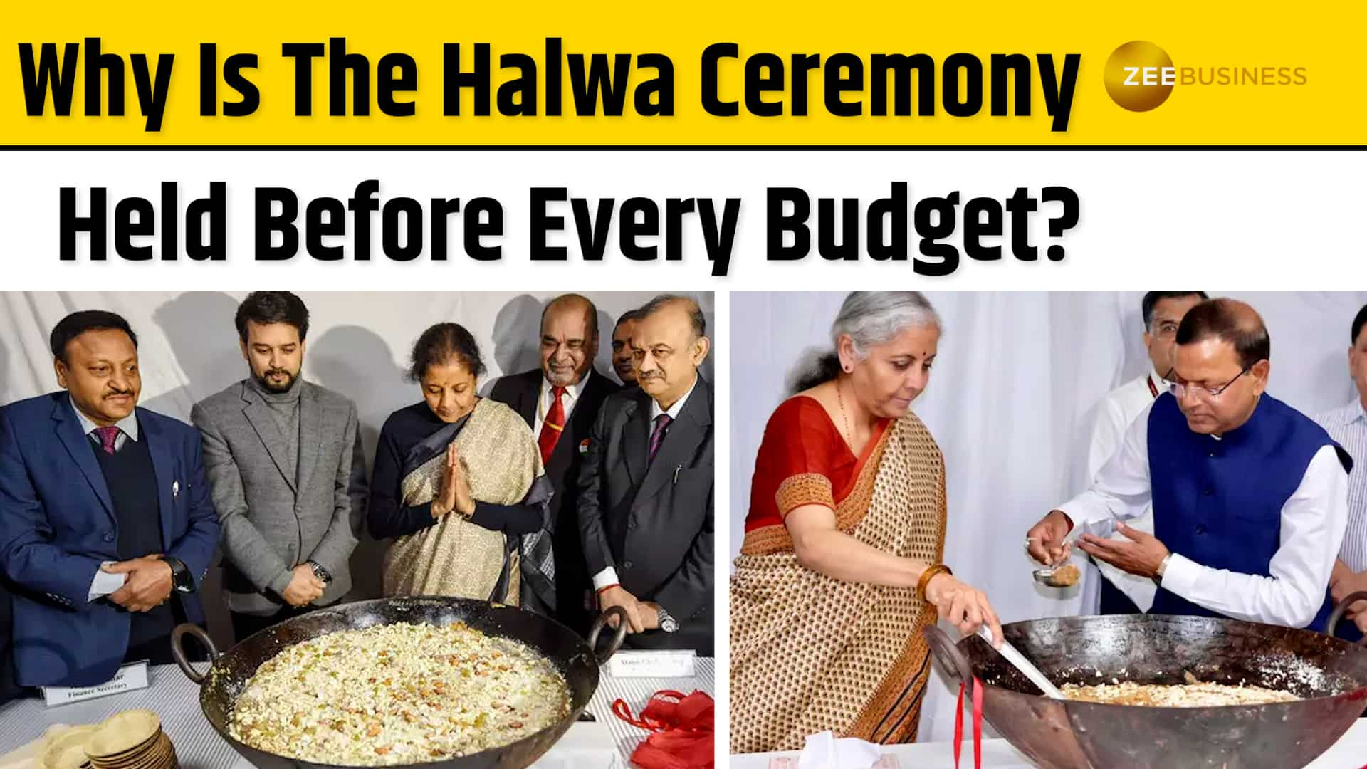 What is the Halwa Ceremony? Why is it held before every Budget? | Zee Business