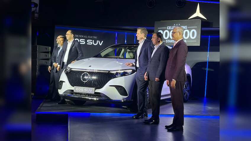Mercedes-Benz launches EQS SUV in India at Rs 1.28 crore