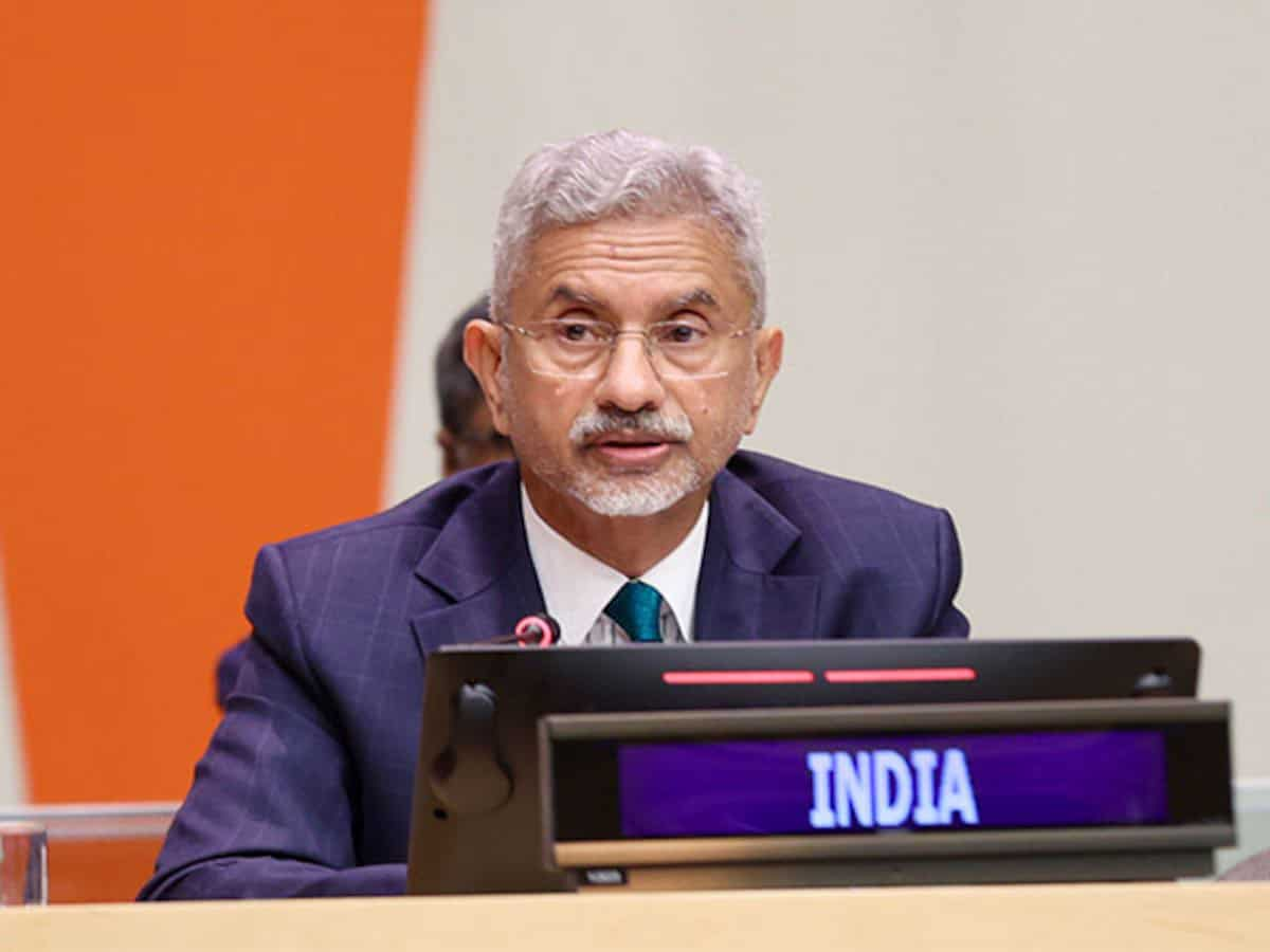 Women-led development incorporated into India's foreign policy: EAM Minister S Jaishankar