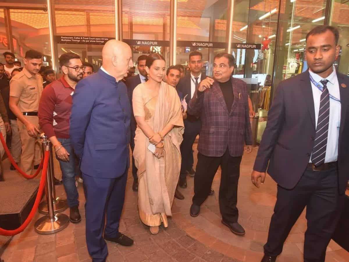 Kangana Ranaut hosts special screening of 'Emergency'; Nitin Gadkari praises makers