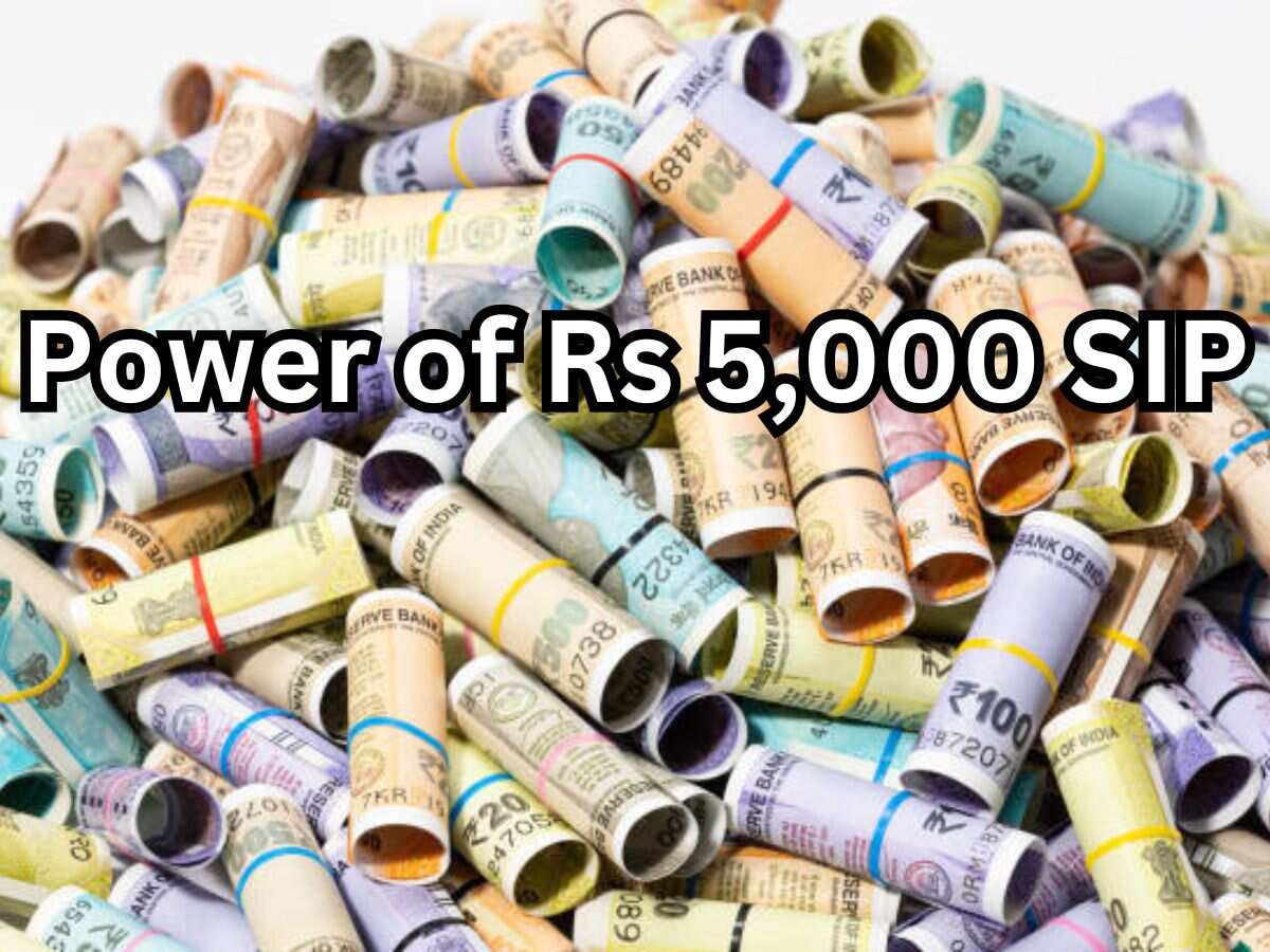Power of Rs 5,000 SIP: Is Rs 5 crore corpus possible with Rs 5,000 monthly investment? Understand calculations