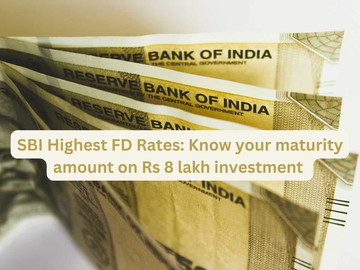 SBI FD interest rates