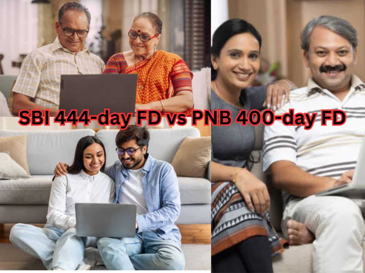 SBI 444-day FD vs PNB 400-day FD: What will be maturity amounts on Rs 3 lakh and Rs 7 lakh investments for general and senior citizens?