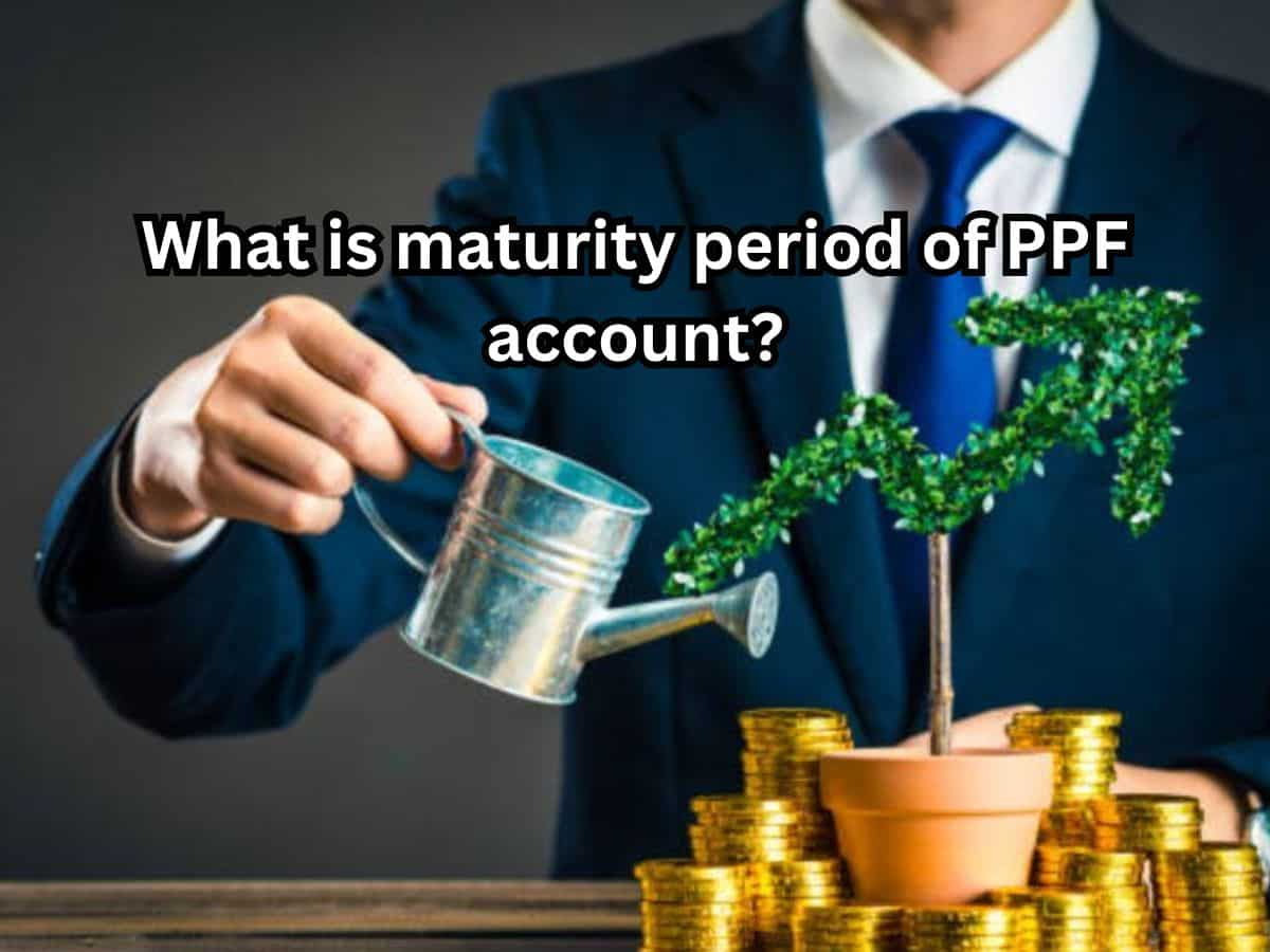 What is maturity period of PPF account?