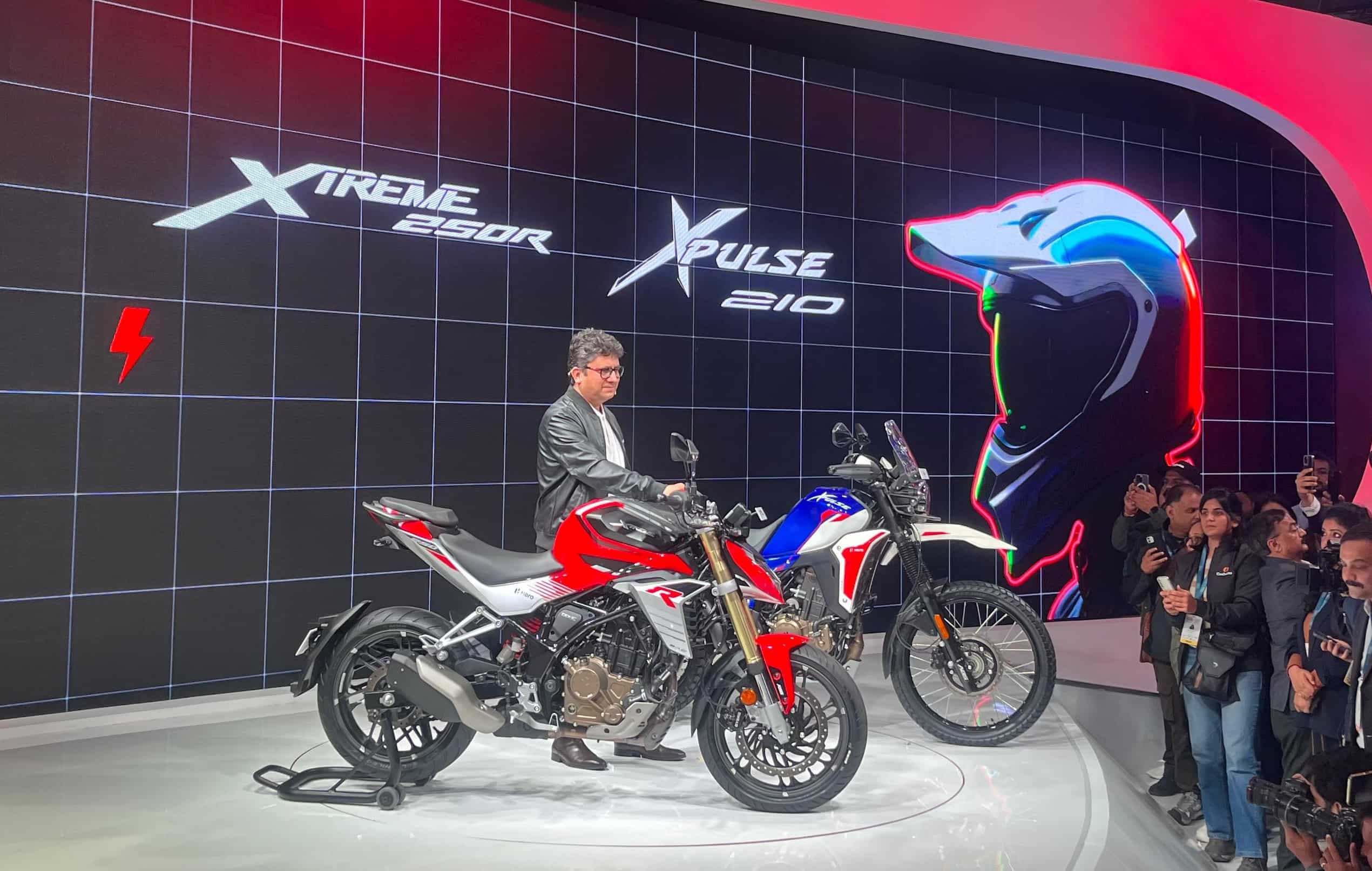 Hero MotoCorp launches 4 new products at Bharat Mobility Global