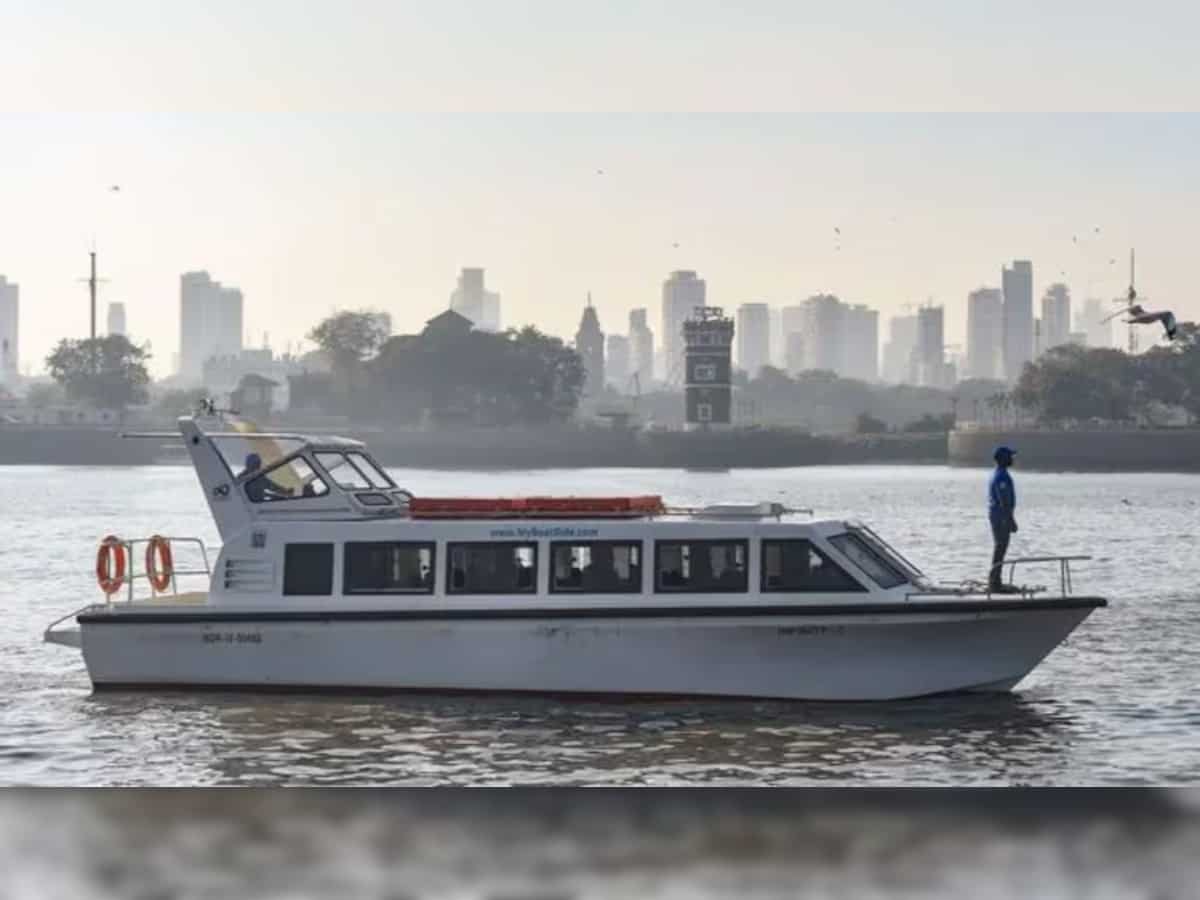 Mumbai's water taxi services to connect suburbs to Navi Mumbai's international airport in 17-70 minutes?
