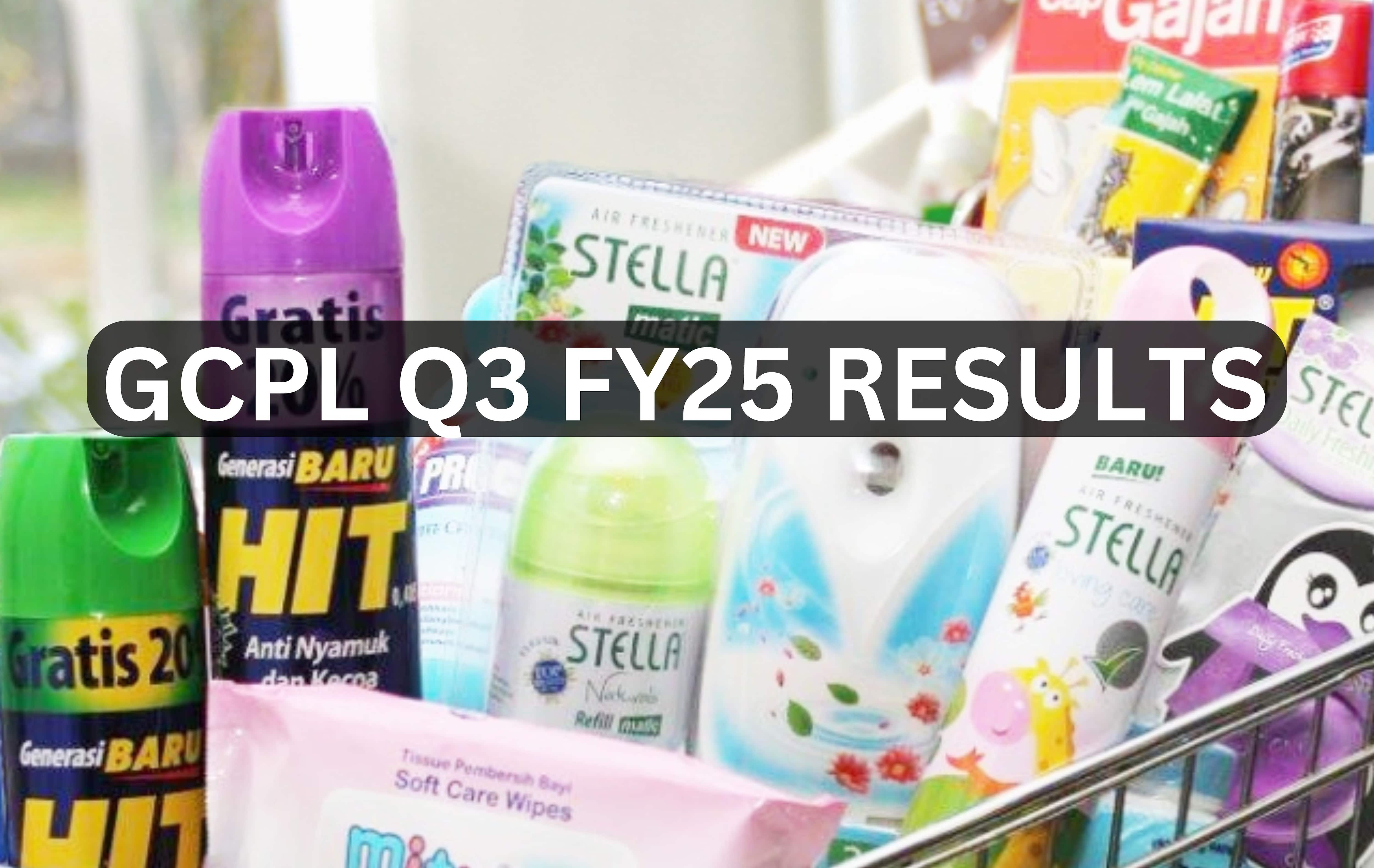GCPL Q3 FY25 Results: PAT falls 14%, margin shrinks by 290 bps; both below Street estimates