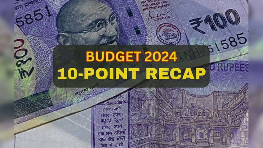 Ahead of Budget 2025, here's a recap of Narendra Modi 3.0 government's first Budget in 10 points